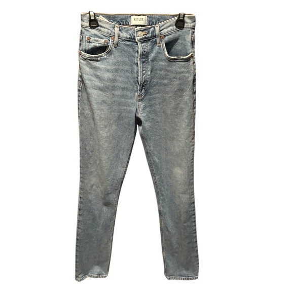 Agolde Freya High Rise Slim Jeans size 25 - Picture 1 of 9